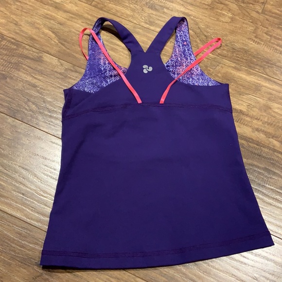 Triple flip purple tank top - Picture 6 of 8